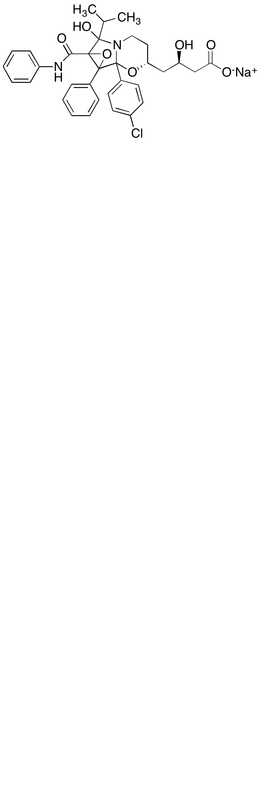 Atorvastatin Cyclic (Chlorophenyl) Sodium Salt Impurity