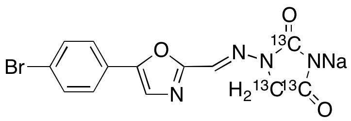 Azumolene-13C3 Sodium Salt