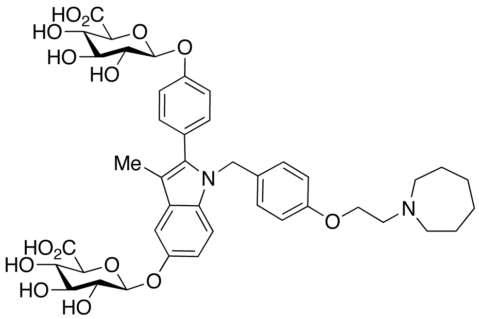 Bazedoxifene Bis-β-D-Glucuronide