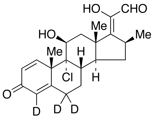 Beclomethasone-Δ 17,20-d3 21-Aldehyde