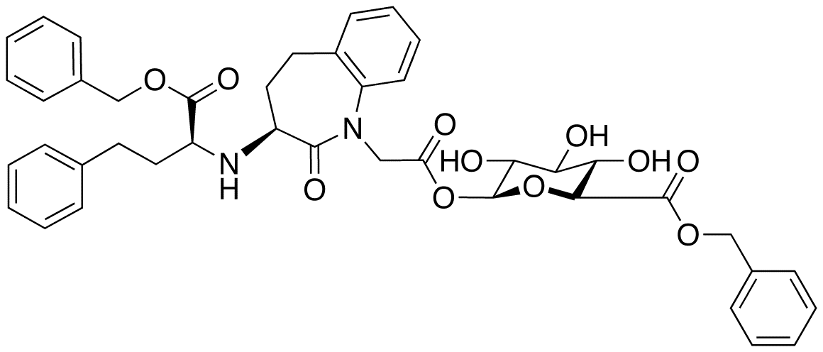 Benazeprilat Acyl-β-D-glucuronide Dibenzyl Ester