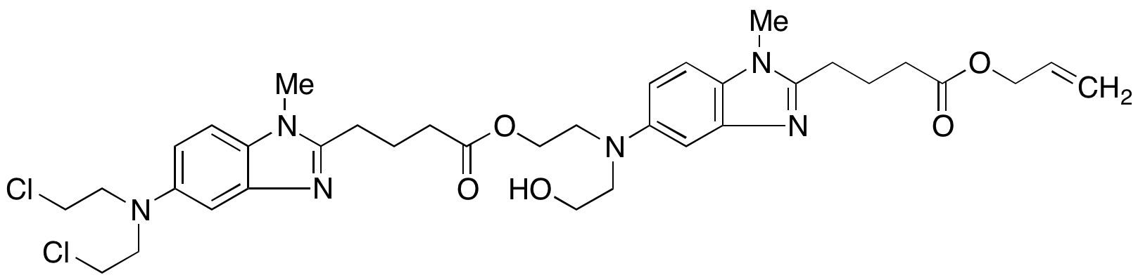 Bendamustine Dimer Deschloro 2’-Allyl Ester