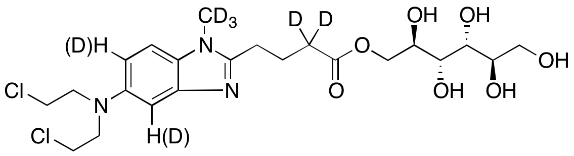 Bendamustine-d6 (major) D-Mannitol Ester