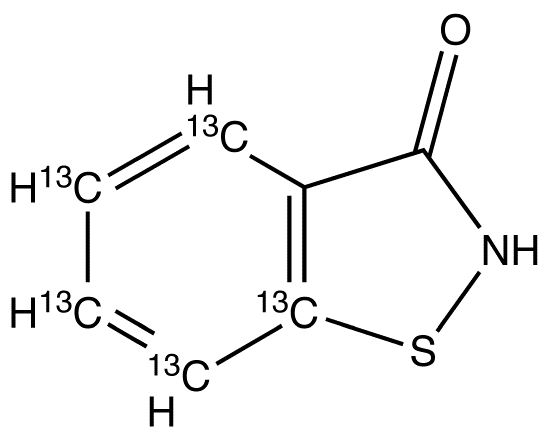 Benzoisothiazol-3-one-13C6