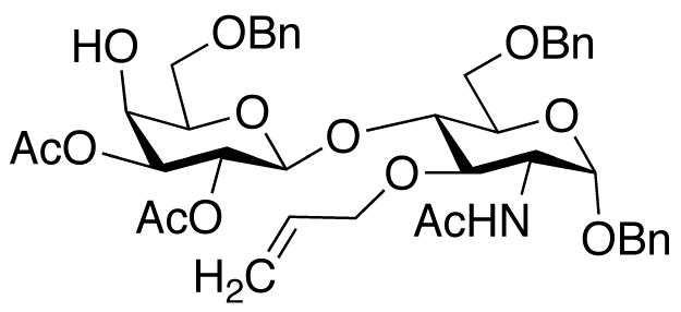 Benzyl 2-(Acetamido)-2-deoxy-6-O-benzyl-3-O-2-propen-1-yl-4-O-[2,3-di-O-acetyl-6-O-benzyl-β-D-galactopyranosyl]-α-D-glucopyranoside