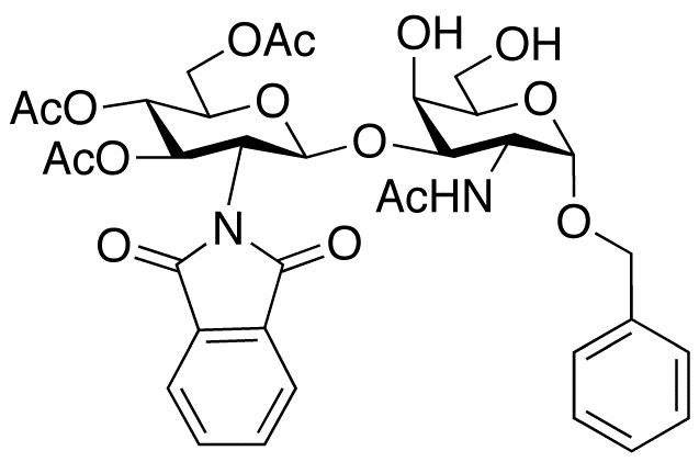 Benzyl 2-(Acetylamino)-2-deoxy-3-O-[3,4,6-tri-O-acetyl-2-deoxy-2-phthalimido-β-D-glucopyranosyl]-α-D-galactopyranoside