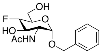 Benzyl 2-Acetamido-2,4-dideoxy-4-fluoro-α-D-glucopyranose