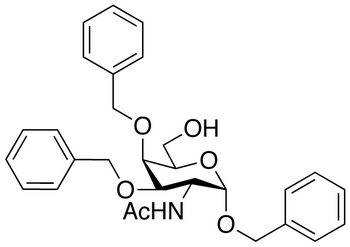 Benzyl 2-Acetamido-2-deoxy-3,4-di-O-benzyl-α-D-galactopyranoside