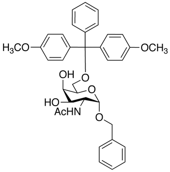 Benzyl 2-Acetamido-2-deoxy-6-dimethoxytrityl-α-D-galactopyranoside