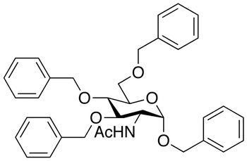 Benzyl 2-Acetamido-3,4,6-tri-O-benzyl-2-deoxy-α-D-glucopyranoside