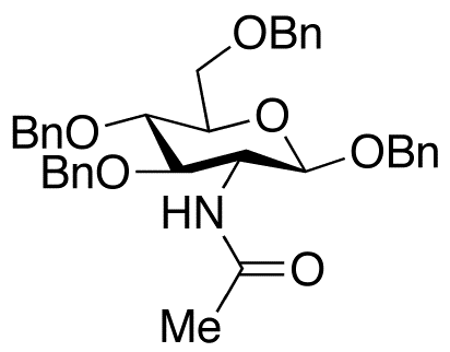 Benzyl 2-Acetamido-3,4,6-tri-O-benzyl-2-deoxy-β-D-glucopyranoside