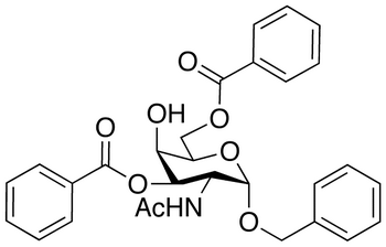 Benzyl 2-Acetamido-3,6-di-O-benzoyl-2-deoxy-α-D-galactopyranoside