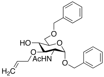 Benzyl 2-Acetamido-3-O-allyl-6-O-benzyl-2-deoxy-α-D-glucopyranoside