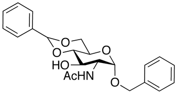 Benzyl 2-Acetamido-4,6-O-benzylidene-2-deoxy-α-D-glucopyranoside