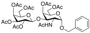 Benzyl 2-Acetamido-4,6-di-O-acetyl-3-O-(2,3,4,6-tetra-O-acetyl-β-D-galactosyl)-2-deoxy-α-D-galactopyranoside