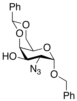 Benzyl 2-Azido-2-deoxy-4,6-benzylidene-α-D-galactopyranoside