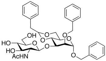 Benzyl 2-Benzyl-4,6-O-benzylidene-3-O-(2-acetamido-2-deoxy-D-glucopyranosyl)-D-mannopyranoside