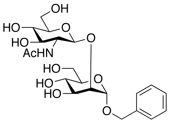 Benzyl 2-O-[2-(Acetylamino)-2-deoxy-β-D-glucopyranosyl]-α-D-mannopyranoside