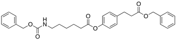 Benzyl 3-(4-(N-Benzyloxycarbonxyl-6-aminocaproyloxy)phenyl)propionate