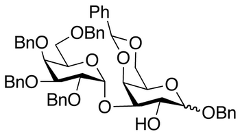 Benzyl 4,6-O-Benzylidene-3-O-(2,3,4,6-tetra-O-benzyl-α-D-Galactopyranosyl)-D-galactopyranoside