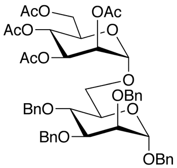 Benzyl 6-O-(2,3,4,6-Tetra-O-acetyl-α-D-mannopyranosyl)-2,3,4-tri-O-benzyl-α-D-mannopyrannoside