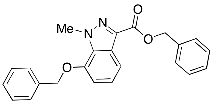 Benzyl 7-(Benzyloxy)-1-methyl-1H-indazole-3-carboxylate