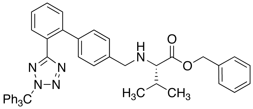 Benzyl N-[(2’-(Trityltetrazol-5-yl-1,1’-biphenyl-4-yl]-methyl-2-amino-3-methylbutanoate