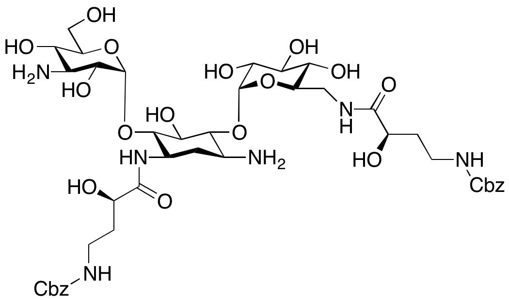 Bis-5,6’-[N-(HABA-CBz)] Kanamycin A