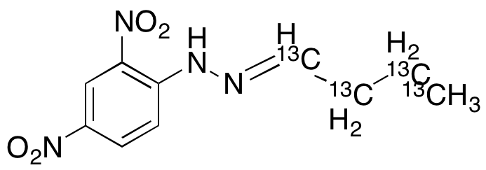 Butyraldehyde 2,4-Dinitrophenylhydrazone-13C4