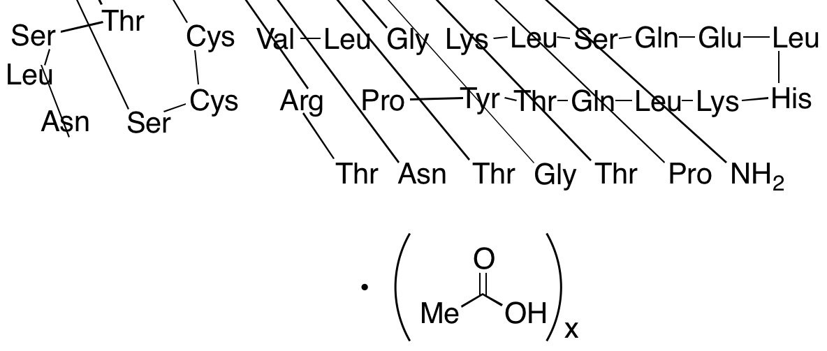 Calcitonin (salmon) xAcetate