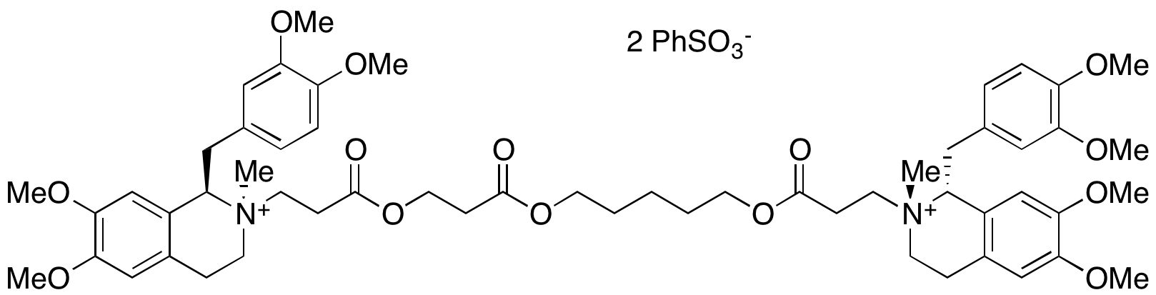 Cis-Cis-Atracurium-3-oxopropoxy Dibesylate