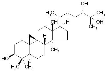 Cycloartane-3,24,25-triol