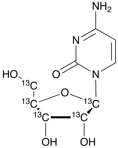 Cytidine-1’,2’,3’,4’,5’-13C5