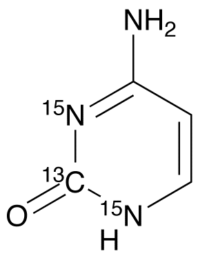 Cytosine-13C,15N2