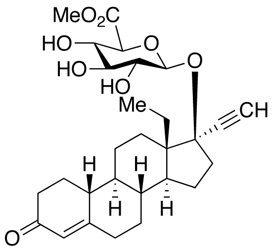 D-(-)-Norgestrel β-D-Glucuronide Methyl Ester