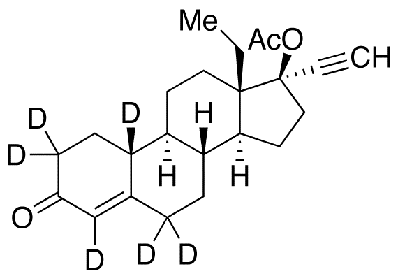 D-(-)-Norgestrel-d6 17-Acetate