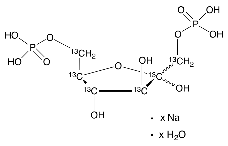 D-Fructose-13C6 1,6-Bisphosphate Sodium Salt Hydrate