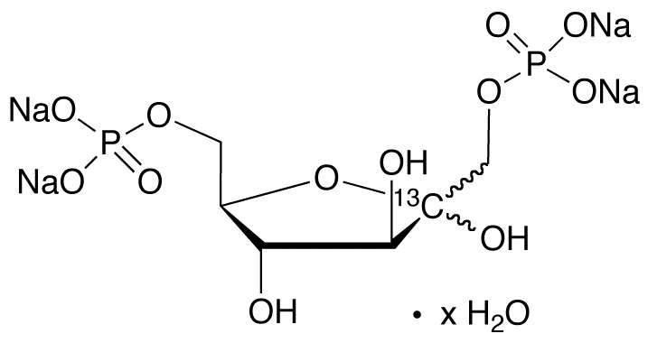 D-Fructose-2-13C 1,6-Bisphosphate Tetrasodium Salt Hydrate