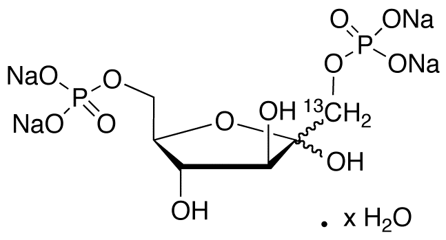 D-Fructose-2-13C2 1,6-Bisphosphate Tetrasodium Salt Hydrate