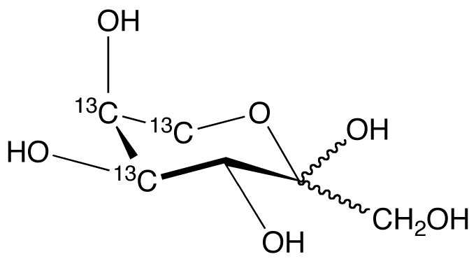 D-Fructose-4,5,6-13C3