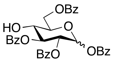 D-Glucopyranose 1,2,3,6-Tetrabenzoate