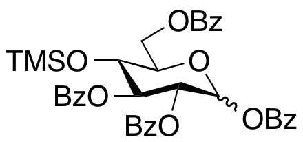 D-Glucopyranosyl-4-trimethylsilyl Tetrabenzoate