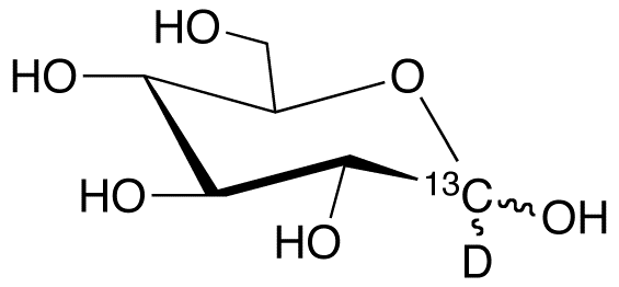 D-Glucose-1-13C-1-C-d