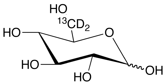 D-Glucose-6-13C-6-C-d2