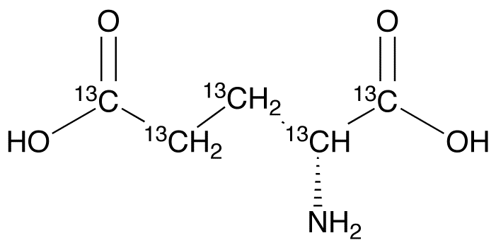 D-Glutamic Acid-13C5