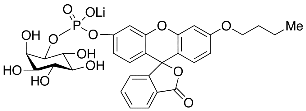 D,L-myo-Inositol-1-(n-butylfluoresceinylphosphate) Lithium Salt