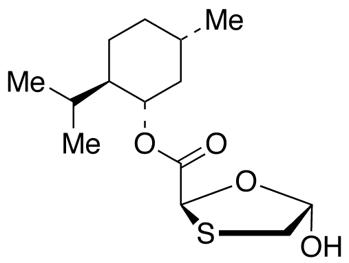 D-Menthol-5S-hydroxy-[1,3]-oxathiolane-2S-carboxylate