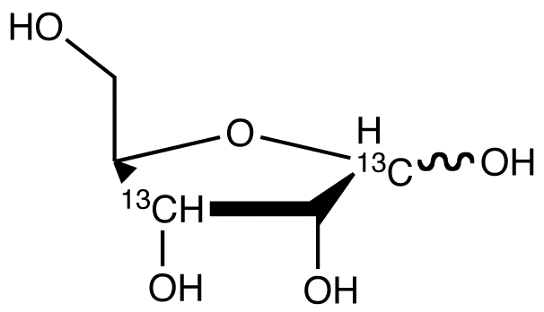 D-Ribose-1,3-13C2