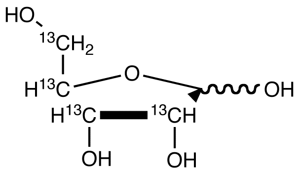 D-Ribose-2,3,4,5-13C4