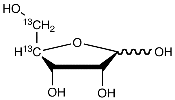 D-Ribose-4,5-13C2